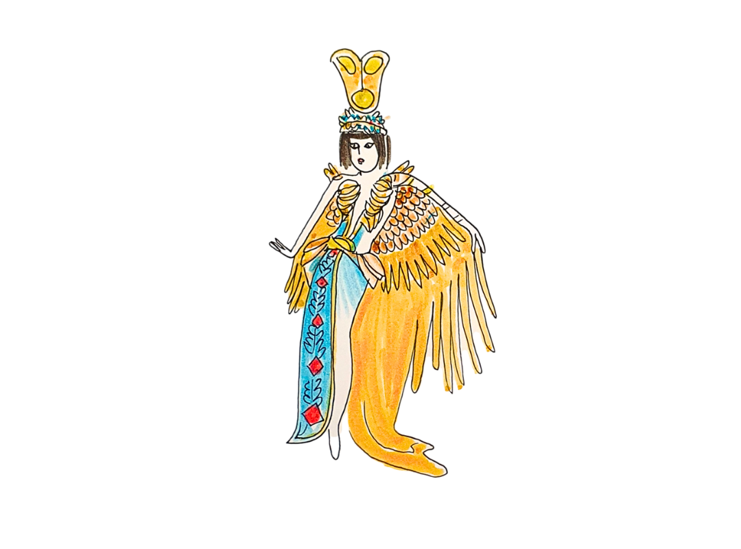 Dessin de mode "Le costume de Cléopâtre" - 4 ans et plus - Jeudi 20 février 14h