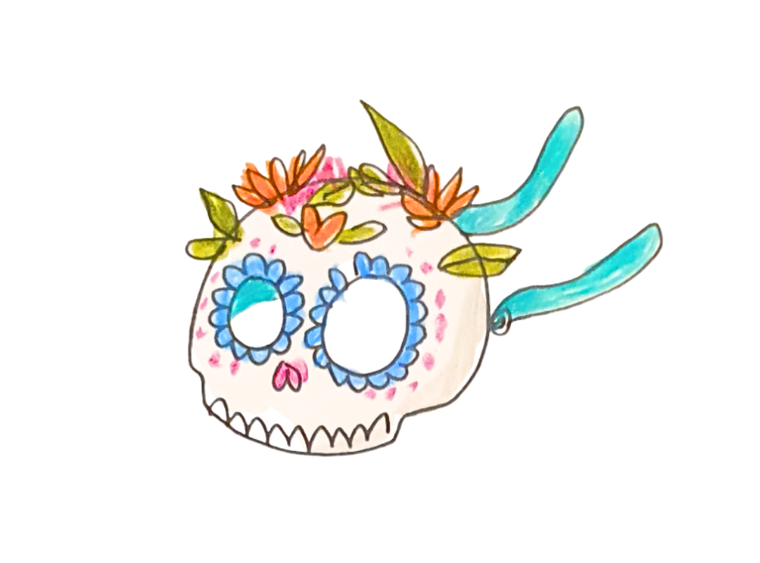 Masque Catrina - 2/5 ans - Mardi 29 octobre 9h30 ou 16h