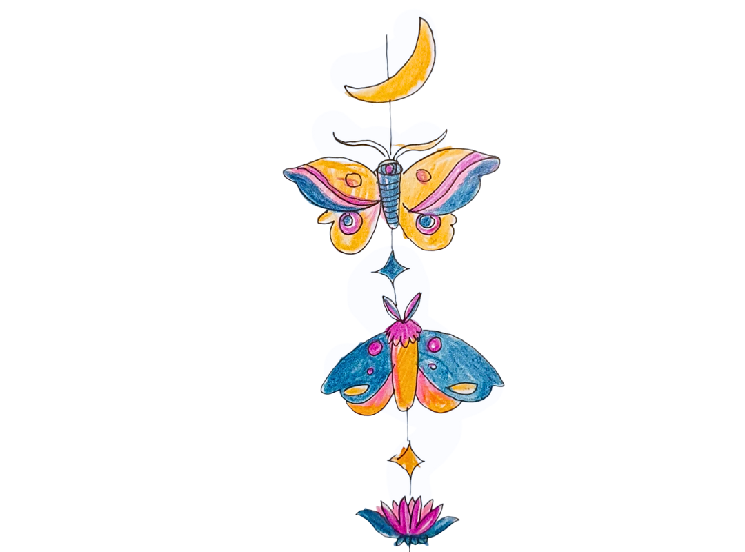 Guirlande papillons de nuit - 2/5 ans - samedi 28 décembre 9h30 ou 16h