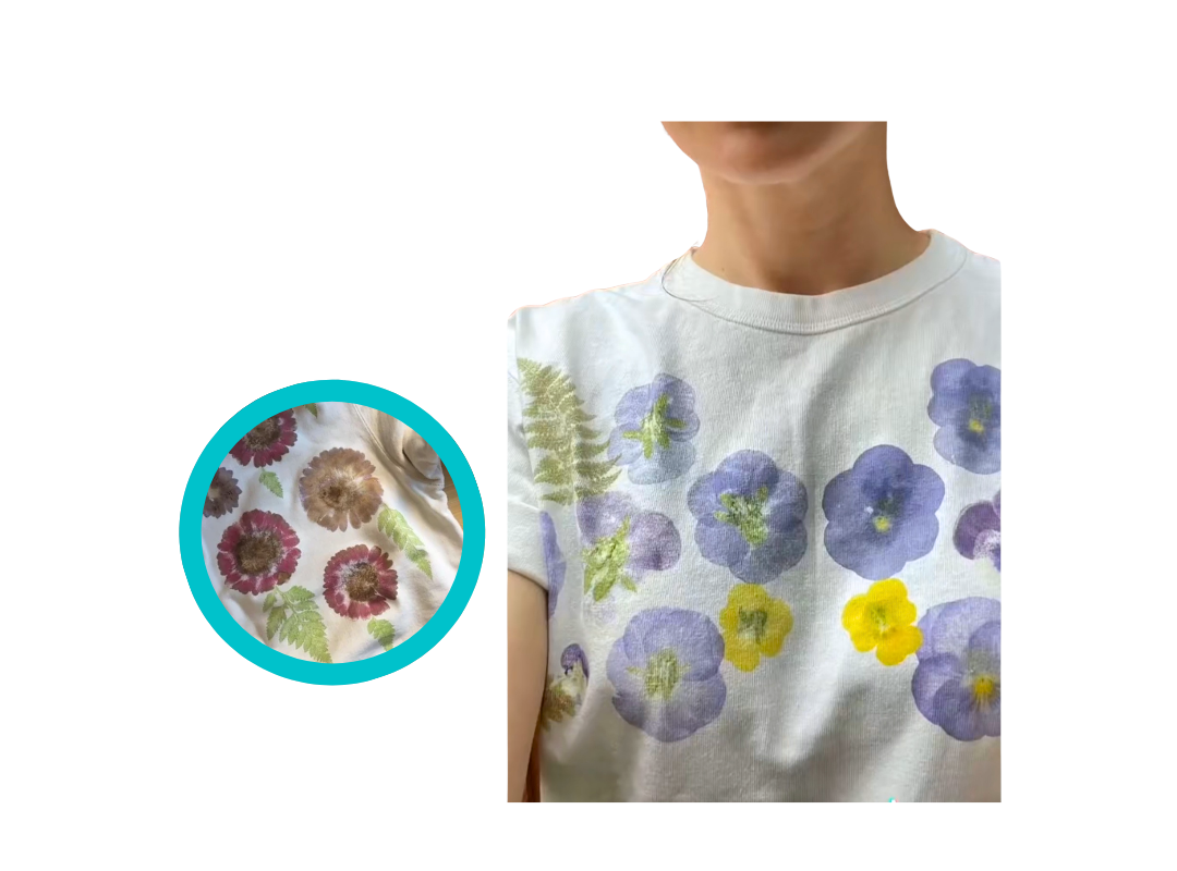 Les Fleurs martelées sur T-shirt- 4/6 ans - Mardi 16 juillet à 11h30