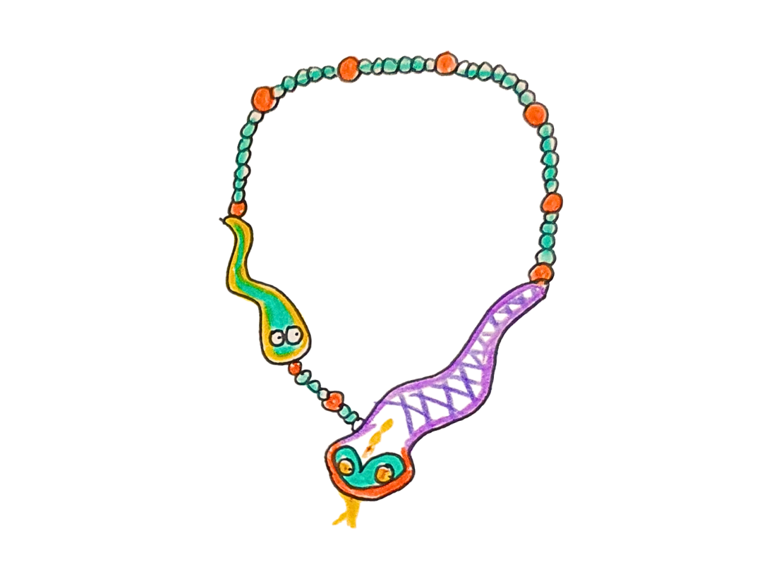 Collier serpent - Mercredi 22 janvier 14h30 ou 17h30 et samedi 25 janvier 14h ou 15h