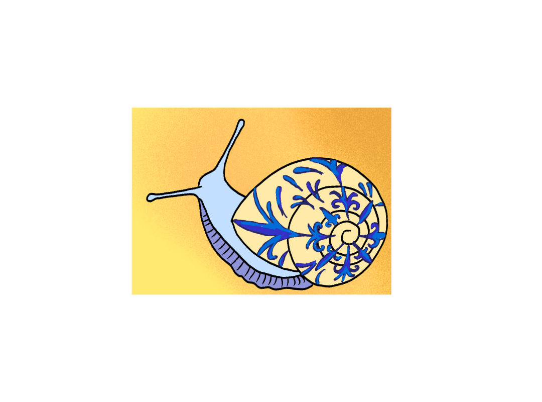 Illustration enluminure escargot - 4 ans et plus - Mardi 7 juillet 17h