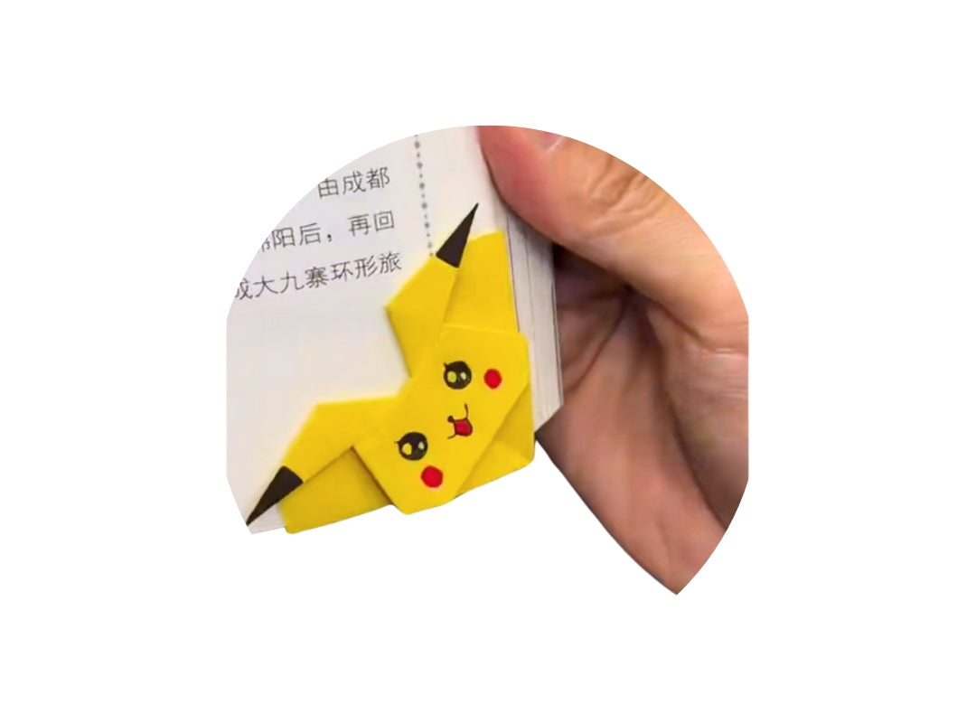 Origami marque page Pikachu - 7/15 ans - Jeudi 25 avril à 11h30