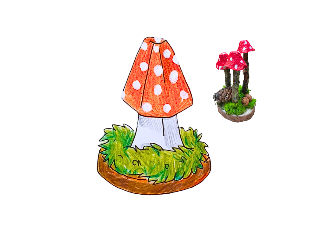 Décoration d'automne Champignon - 4 ans et plus - Samedi 19 octobre 14h