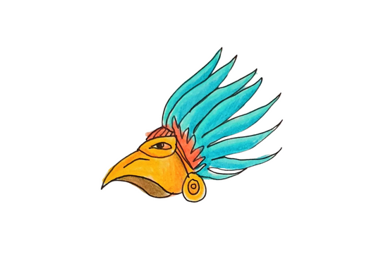 Couronne aztèque oiseau  - 2/5 ans - Vendredi 24 octobre 16h