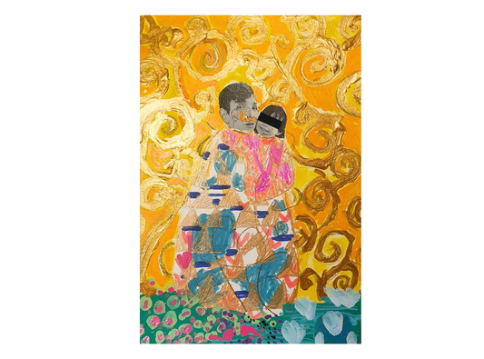 Portrait familial façon Klimt - 2/5 ans - Jeudi 28 août 9h30
