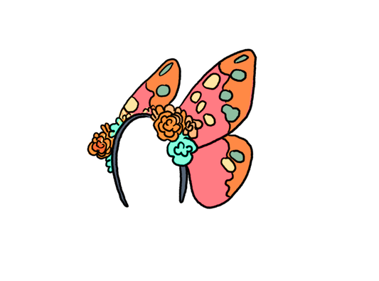 Couronne papillon - 4 ans et plus - Lundi 6 juillet 14h ou Jeudi 9 juillet 15h