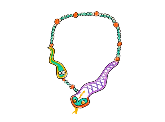 Collier serpent - Mercredi 22 janvier 14h30 ou 17h30 et samedi 25 janvier 14h ou 15h